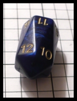 Dice : Dice - 12D - Crystal Caste Blue Oblivian - FA collection buy Dec 2010